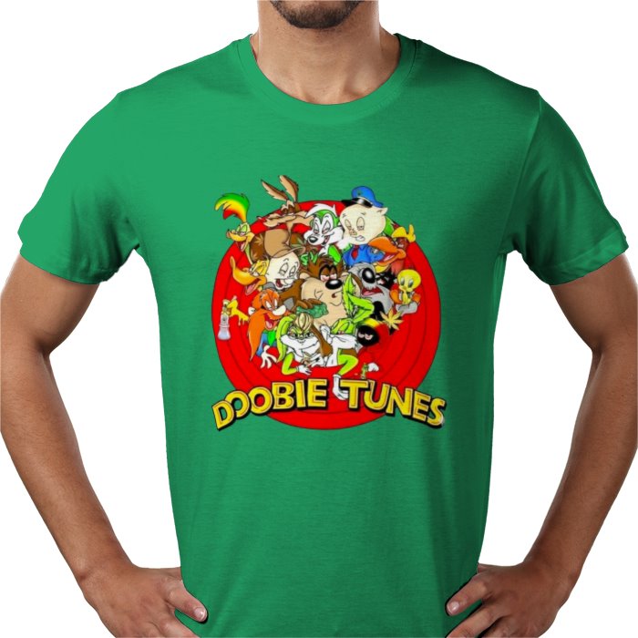 Looney Tunes Parody Doobie Tunes T-shirt