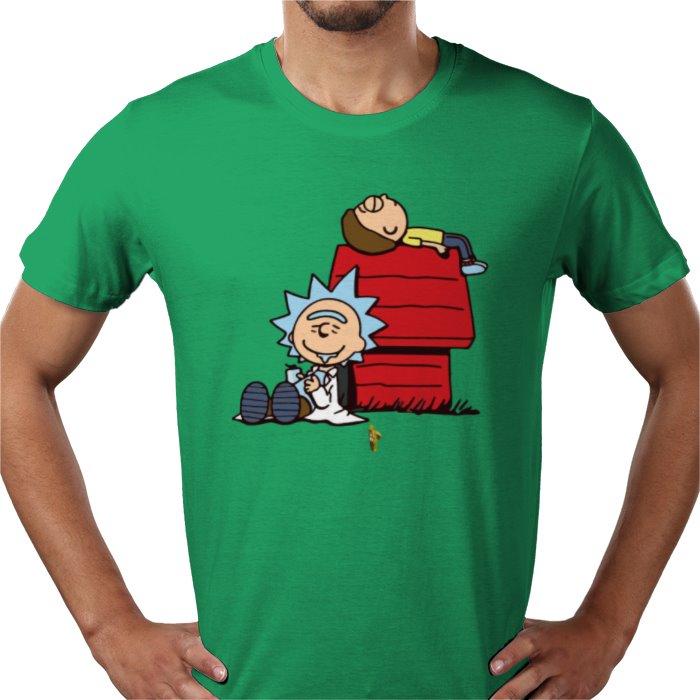 Rick & Morty x Snoopy - Chilled Out T-shirt
