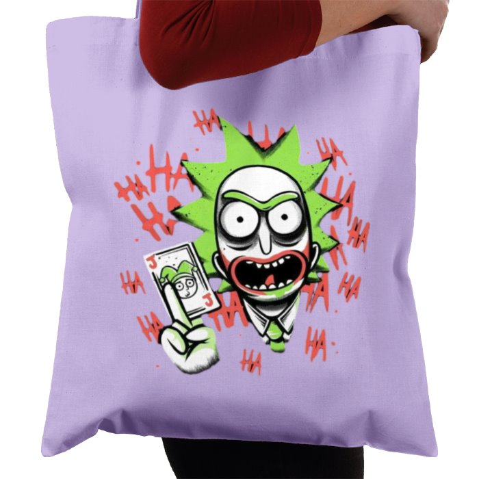 Rick & Morty & Batman - Joker Rick Tote Bag