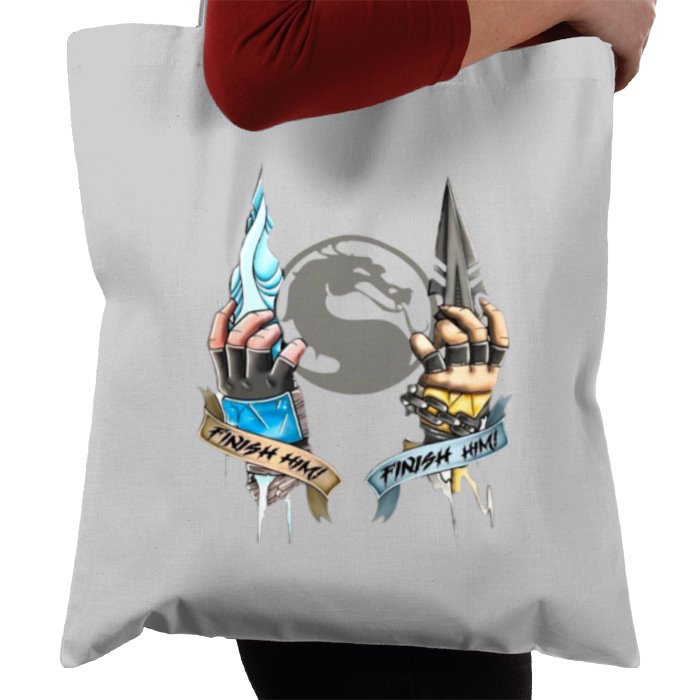 Mortal Kombat - Kombat Hands Tote Bag