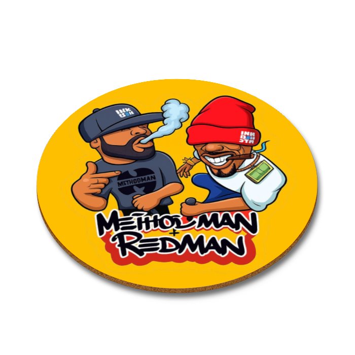 Meth & Red Round Coasters