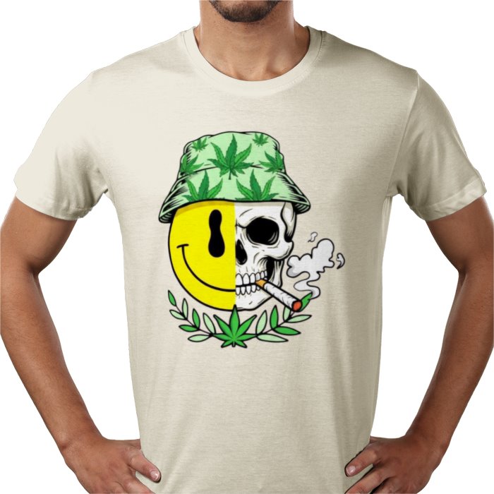 Emoji Cannabis Themed T-shirt