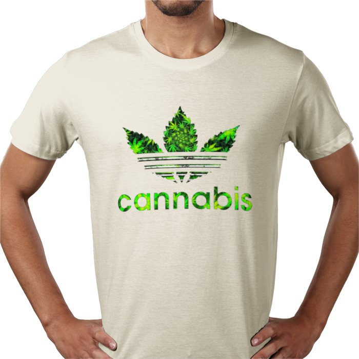Adidas Cannabis Parody T-shirt