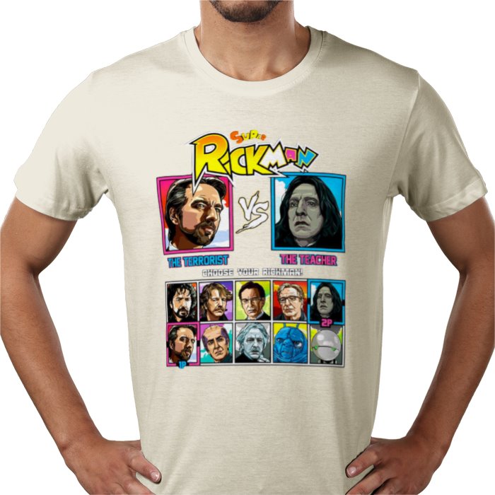 Alan Rickman - Teacher vs Terrorist T-shirt