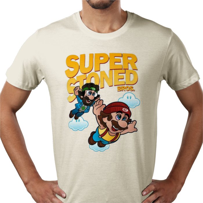 Super Mario Bro's x Cheech & Chong - Super Stoned Bros T-shirt