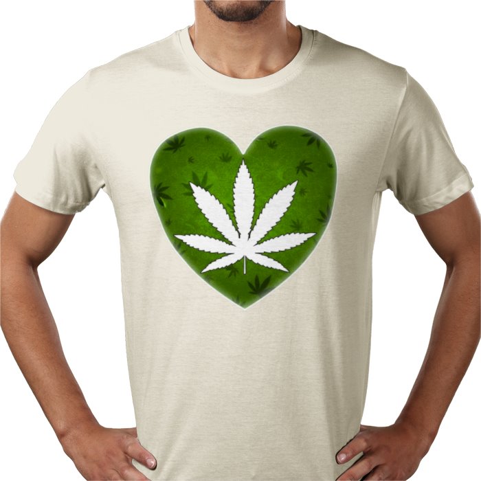 Cannabis Heart T-shirt
