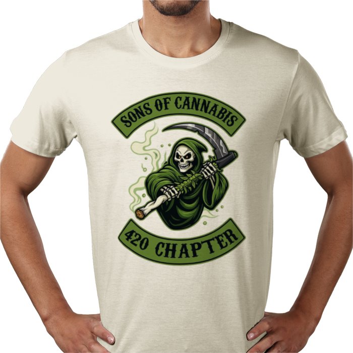Sons Of Anarchy Parody Sons Of Cannabis T-shirt