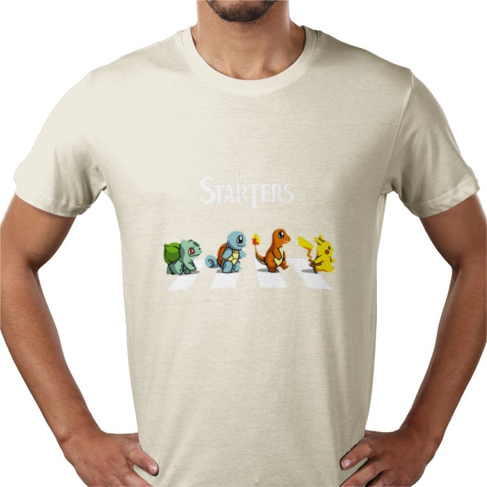 Pokémon & The Beatles - Abby Road Starters T-shirt