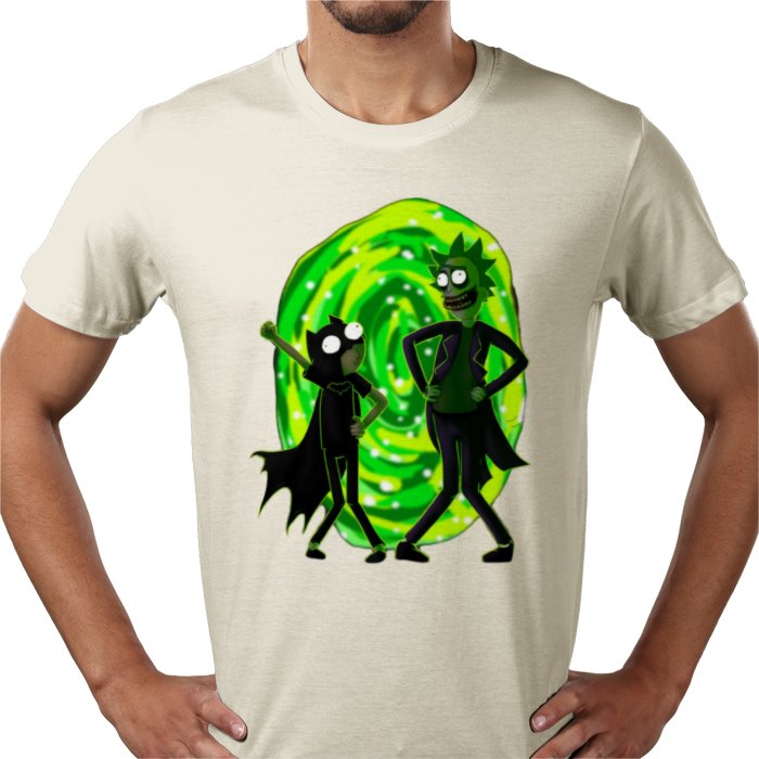Rick & Morty x Batman - Portal Boys T-shirt