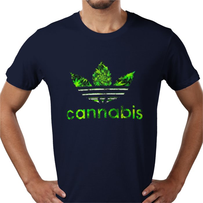 Adidas Cannabis Parody T-shirt