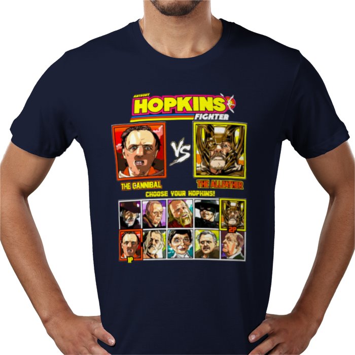 Anthony Hopkins - Hannibal vs Alfather T-shirt