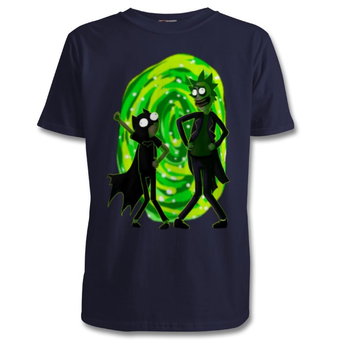 Rick & Morty x Batman - Portal Boys T-shirt