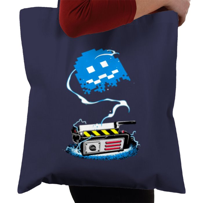 Pacman & Ghostbusters - Ghost Trap Tote Bag