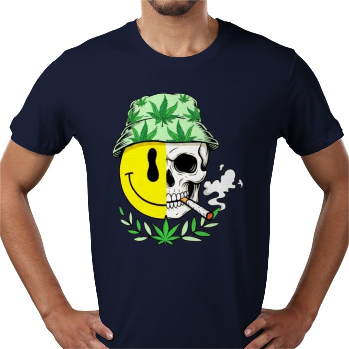 Emoji Cannabis Themed T-shirt