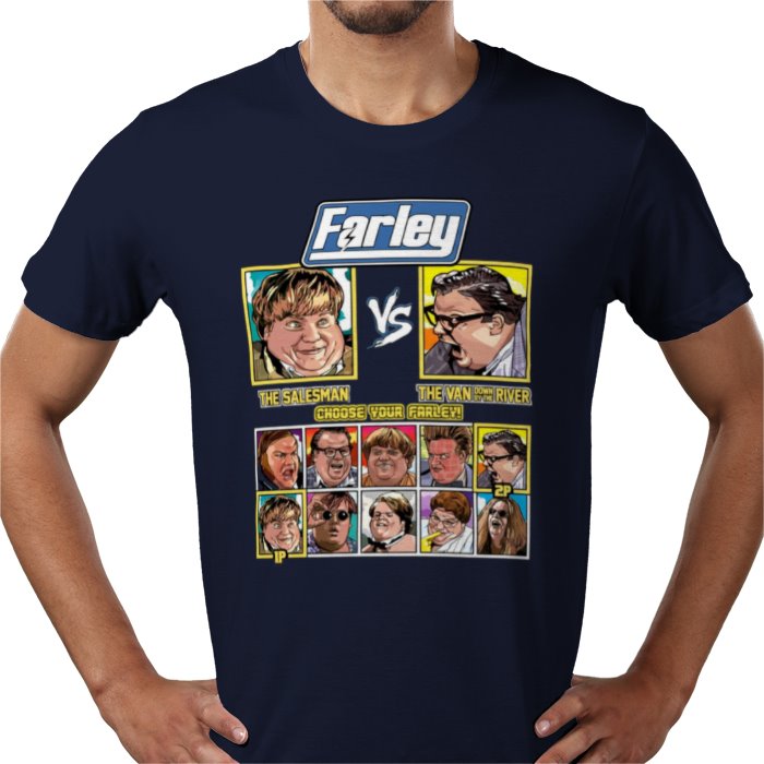 Chris Farley - Salesman vs Van T-shirt