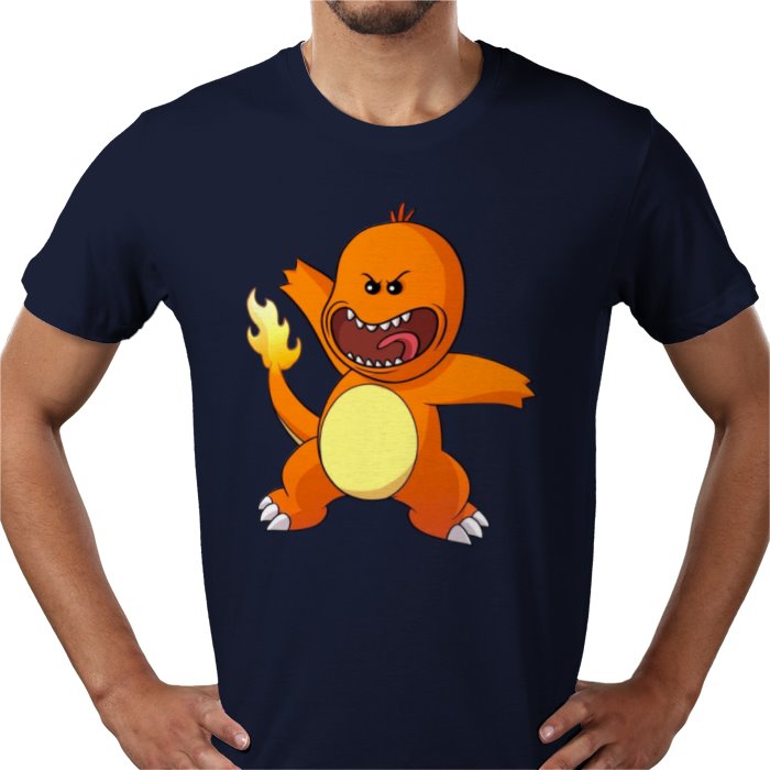 Rick & Morty x Pokémon - Charmander T-shirt