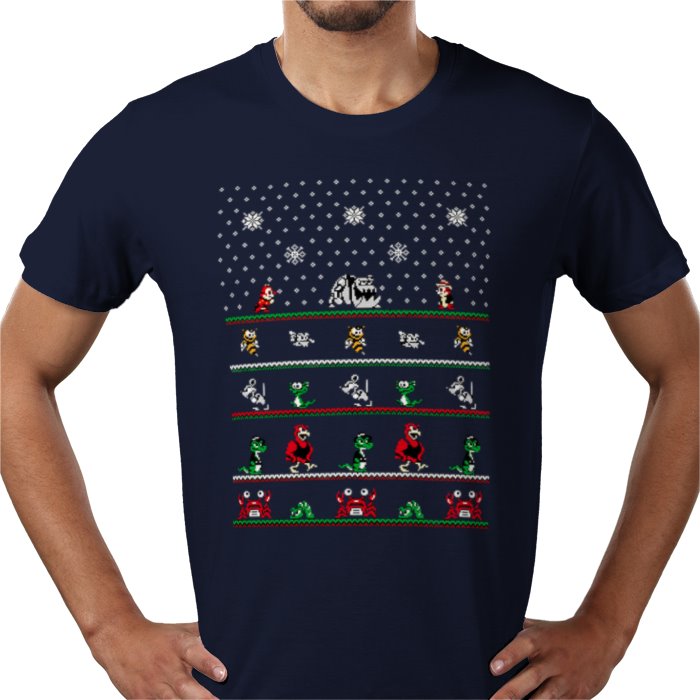 Ugly Jumper Style - Chip n Dale Christmas T Shirt