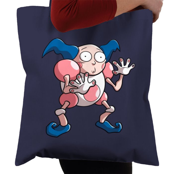 Rick & Morty & Pokémon - Morty x Mr Mime Tote Bag