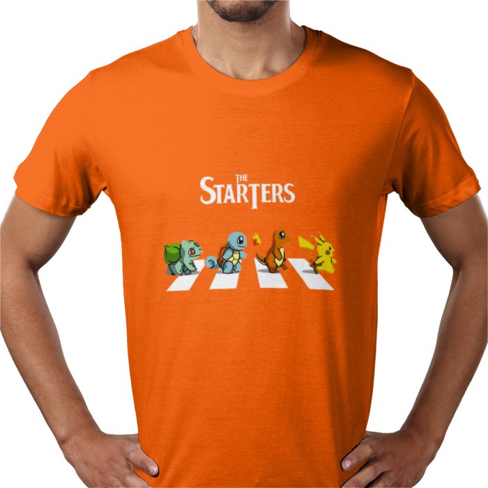 Pokémon & The Beatles - Abby Road Starters T-shirt