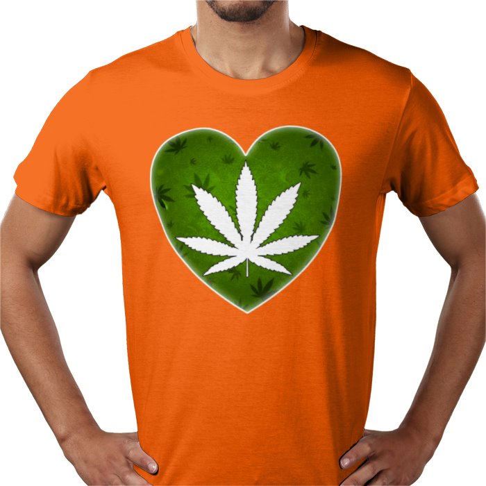 Cannabis Heart T-shirt