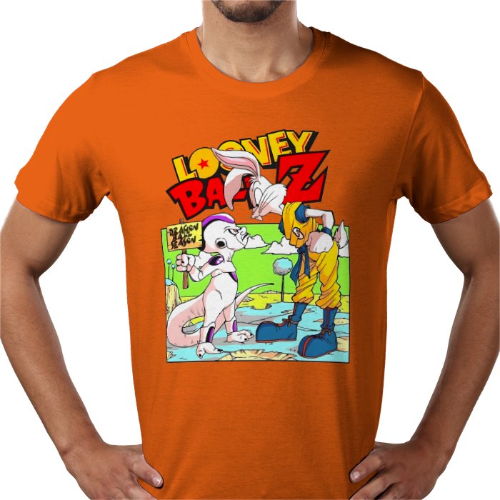 Looney Tunes x Dragon Ball Z Parody T-Shirt