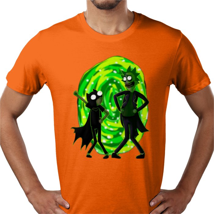 Rick & Morty x Batman - Portal Boys T-shirt