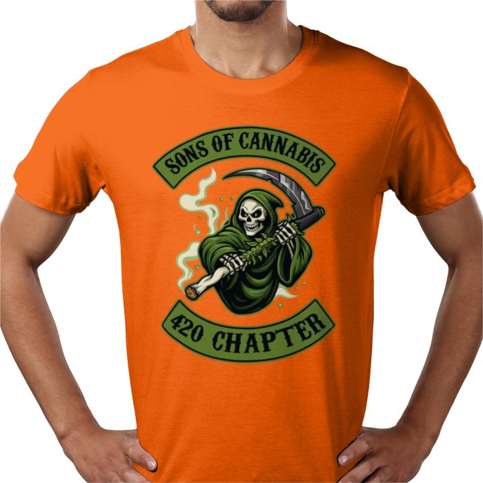 Sons Of Anarchy Parody Sons Of Cannabis T-shirt