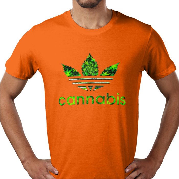 Adidas Cannabis Parody T-shirt
