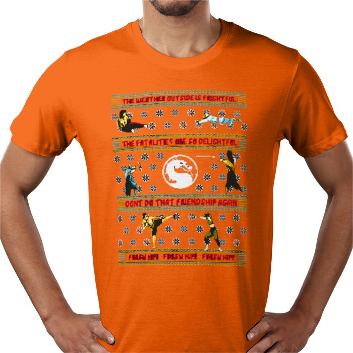 Ugly Jumper Style - Mortal Kombat Christmas T Shirt