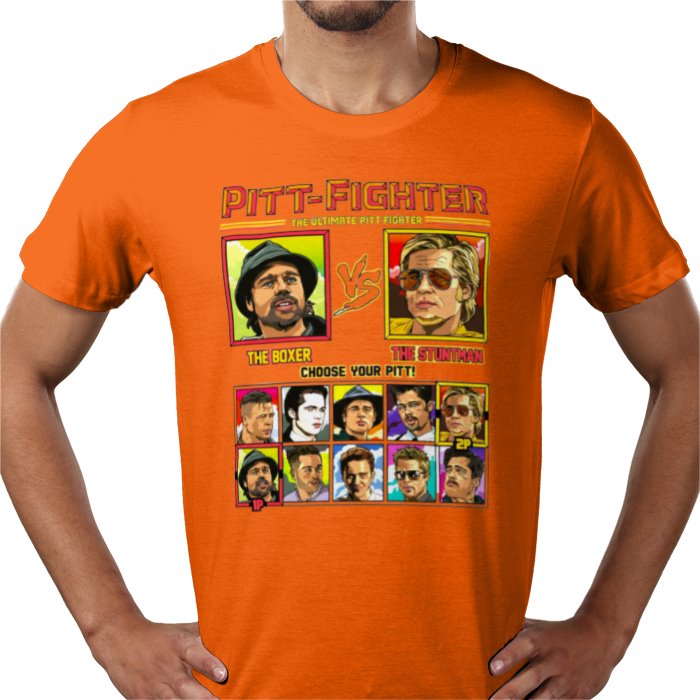 Brad Pitt - Boxer vs Stuntman T-shirt