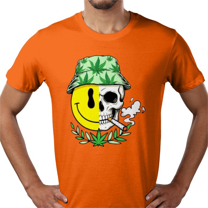 Emoji Cannabis Themed T-shirt