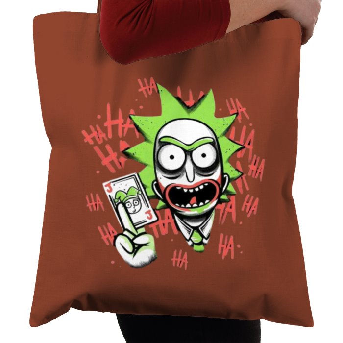 Rick & Morty & Batman - Joker Rick Tote Bag
