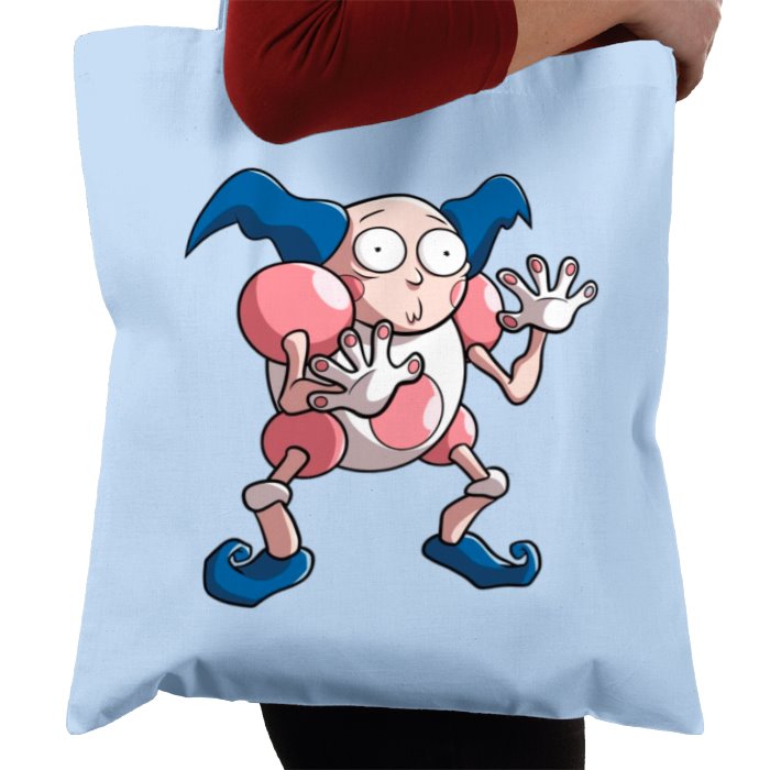 Rick & Morty & Pokémon - Morty x Mr Mime Tote Bag