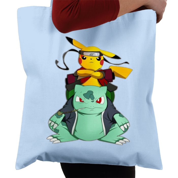 Pokémon & Naruto - Poke Ninjas Tote Bag