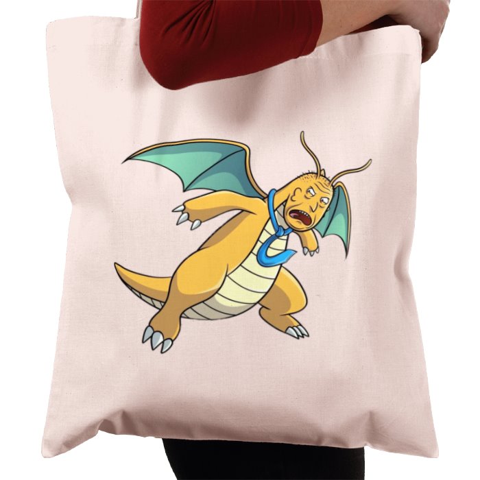 Rick & Morty & Pokémon - Principal Vagina x Dragonite Tote Bag