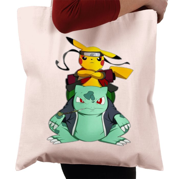 Pokémon & Naruto - Poke Ninjas Tote Bag