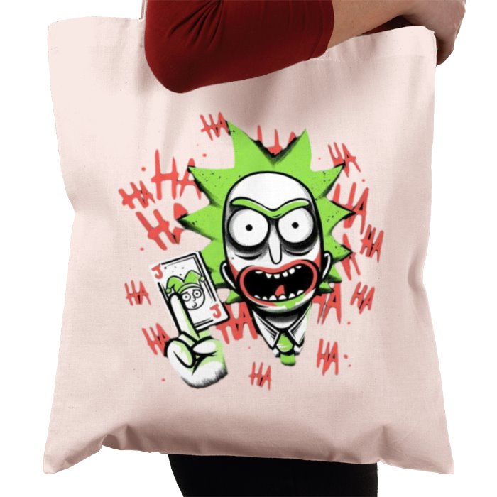 Rick & Morty & Batman - Joker Rick Tote Bag