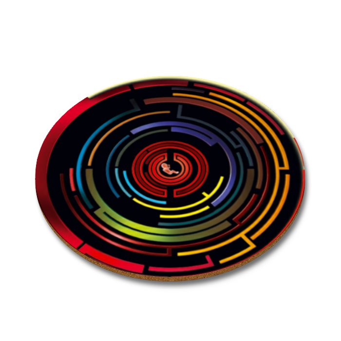 Pendulum Round Coasters