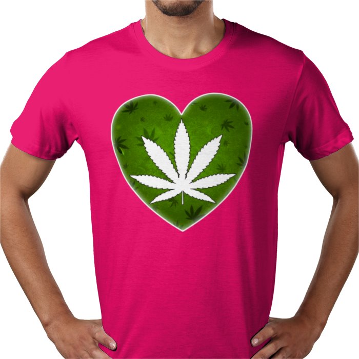 Cannabis Heart T-shirt