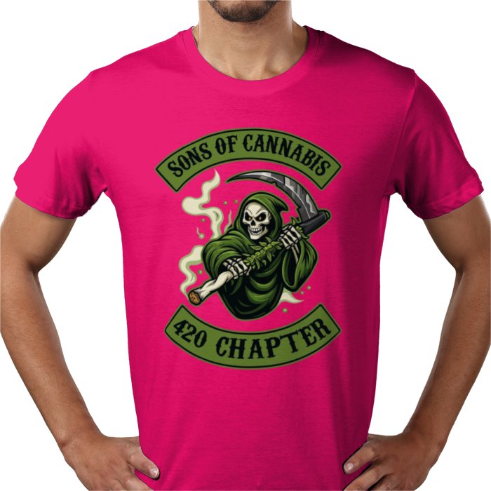 Sons Of Anarchy Parody Sons Of Cannabis T-shirt
