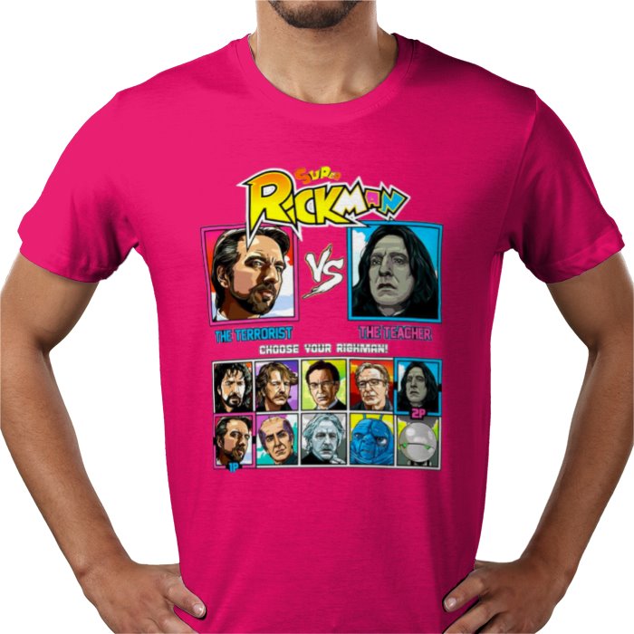 Alan Rickman - Teacher vs Terrorist T-shirt