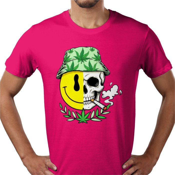 Emoji Cannabis Themed T-shirt