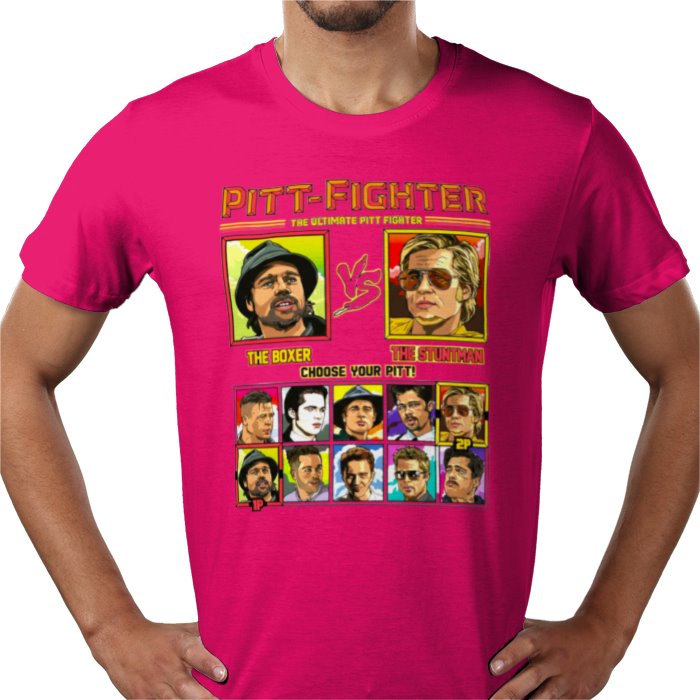 Brad Pitt - Boxer vs Stuntman T-shirt