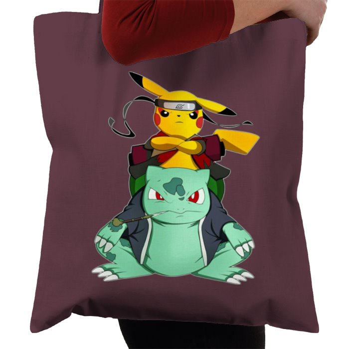 Pokémon & Naruto - Poke Ninjas Tote Bag