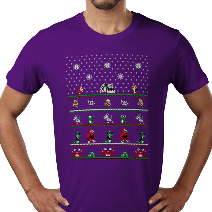 Ugly Jumper Style - Chip n Dale Christmas T Shirt