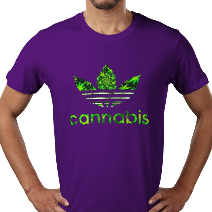 Adidas Cannabis Parody T-shirt