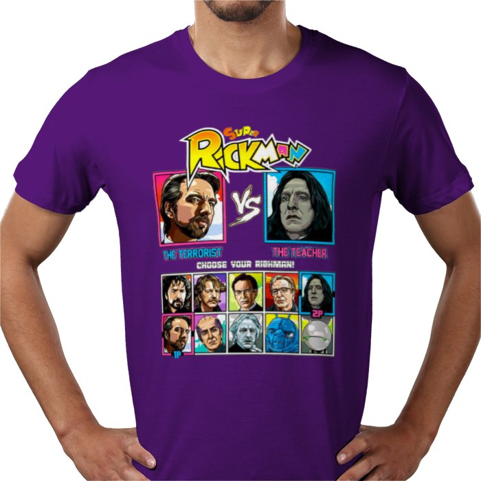 Alan Rickman - Teacher vs Terrorist T-shirt