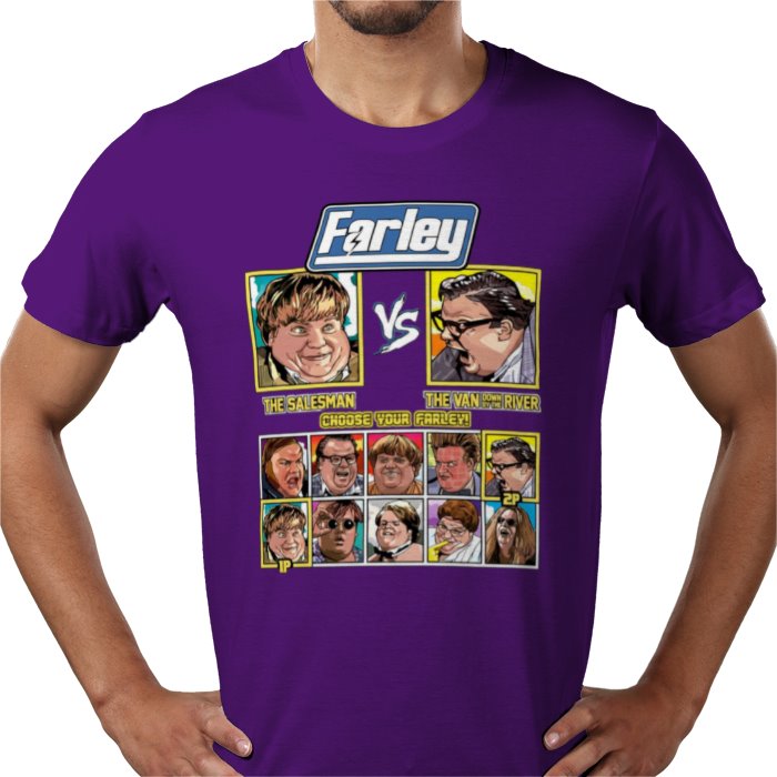 Chris Farley - Salesman vs Van T-shirt