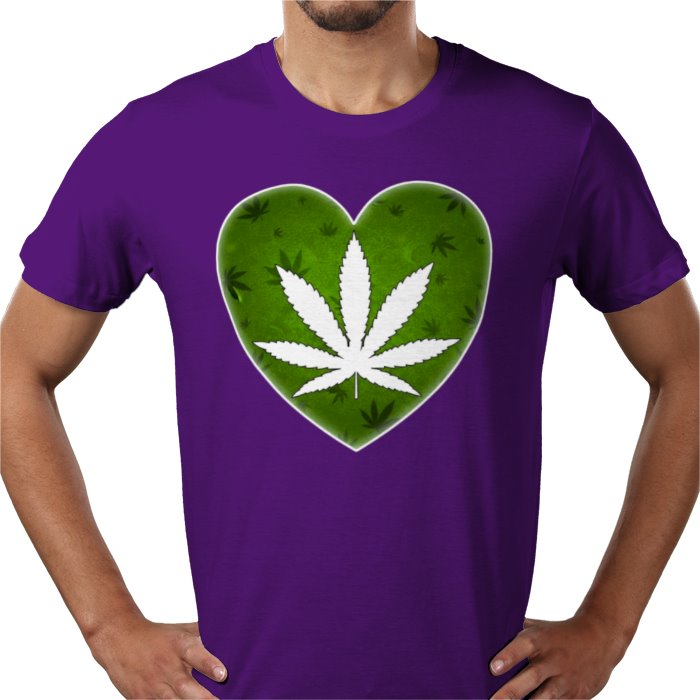 Cannabis Heart T-shirt