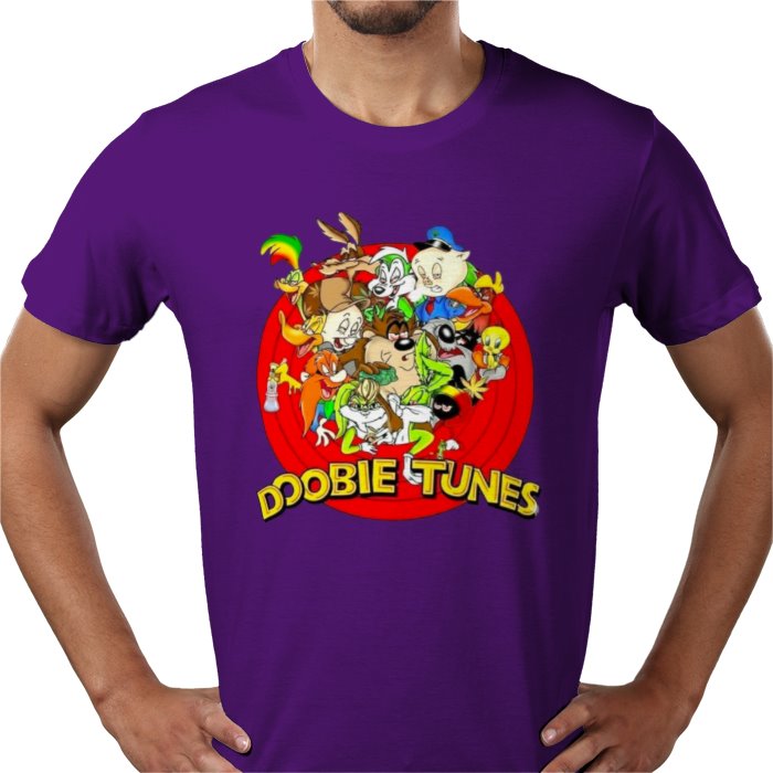 Looney Tunes Parody Doobie Tunes T-shirt
